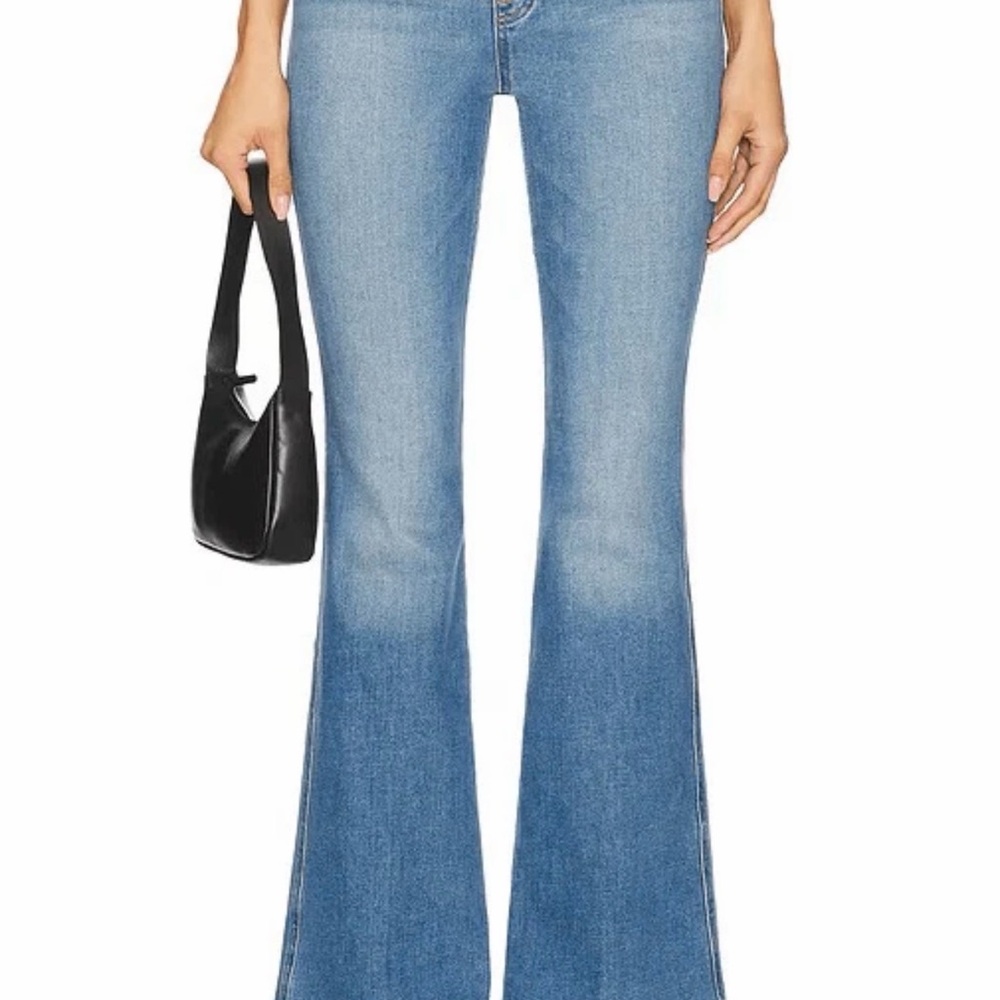 SPANX Light Blue Flare Jeans